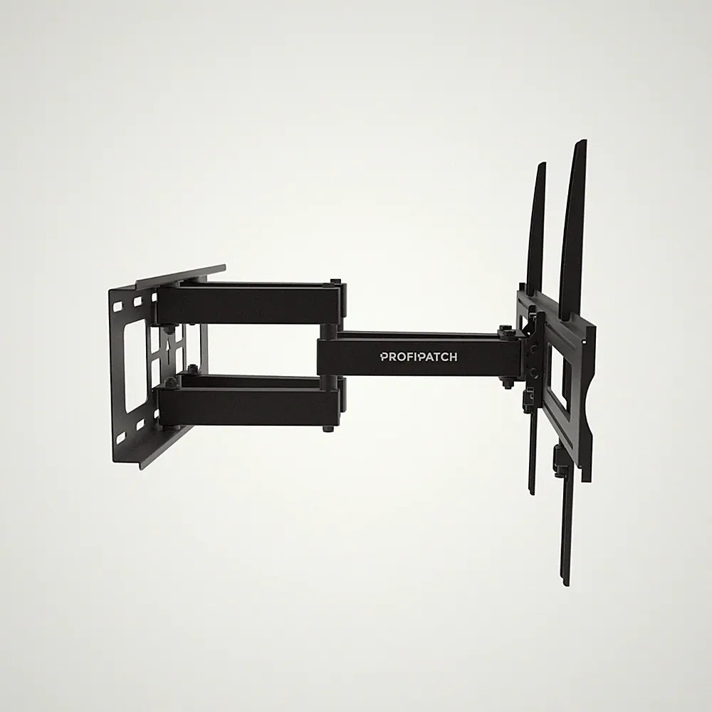 ProfiPatch TV Wandhalterung 37-75 Zoll schwenkbar & neigbar bis 60kg schwarz