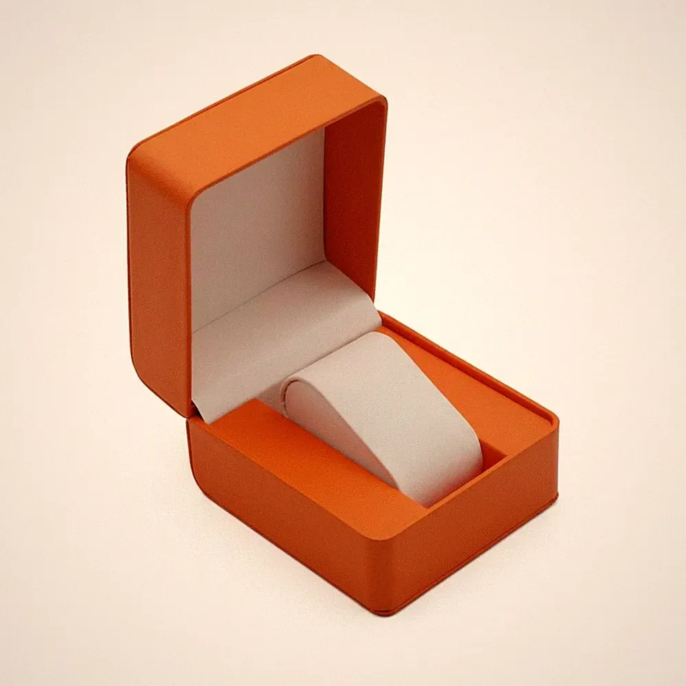 Pu-leder Uhrenbox tragbar Uhrenpräsentationsbox Geschenkidee für Schaufenster