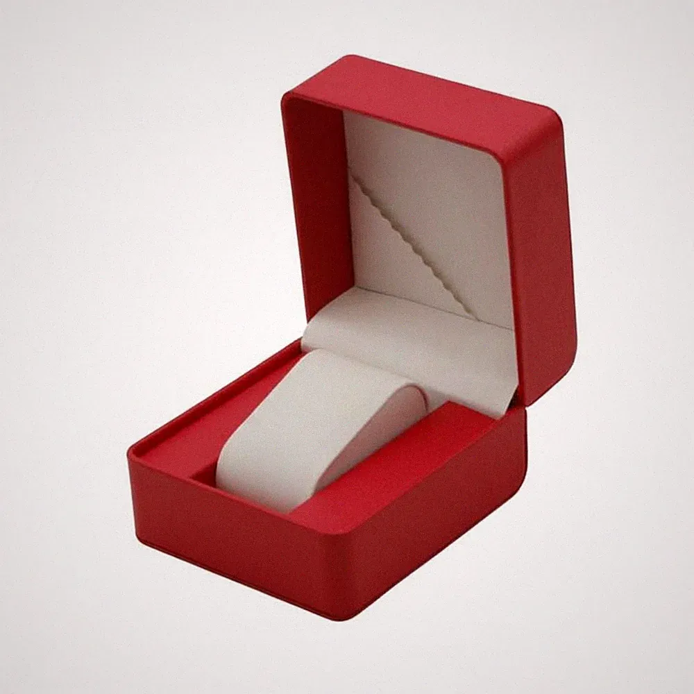 Pu-leder Uhrenbox Tragbar Uhrenpräsentationsbox Kratzfest für Verkauf