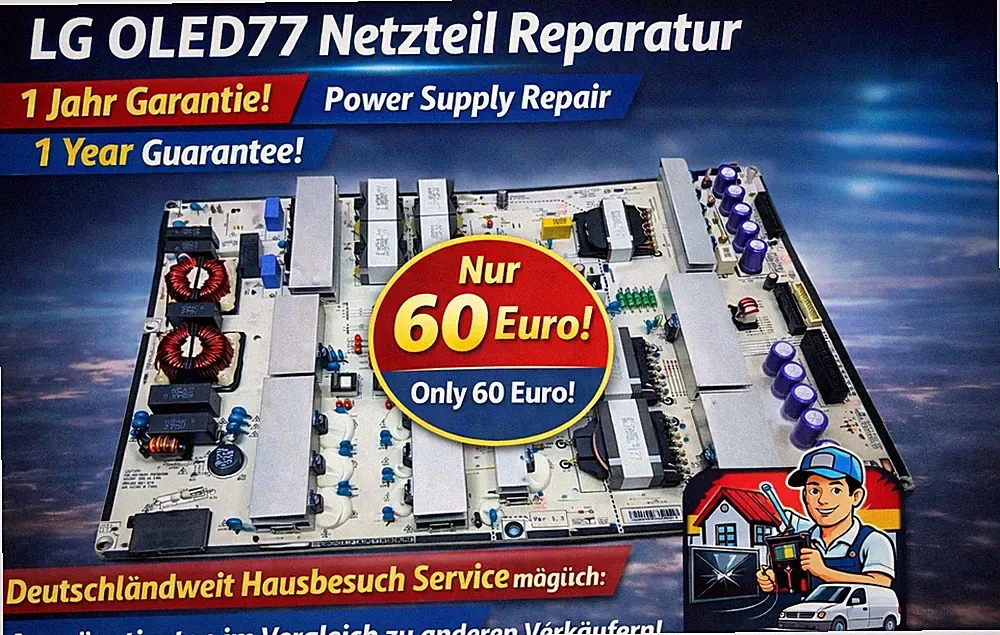 Reparatur LG OLED Netzteil EAY65689425 EAX68999803OLED77BX9LB LGP77CX-200P
