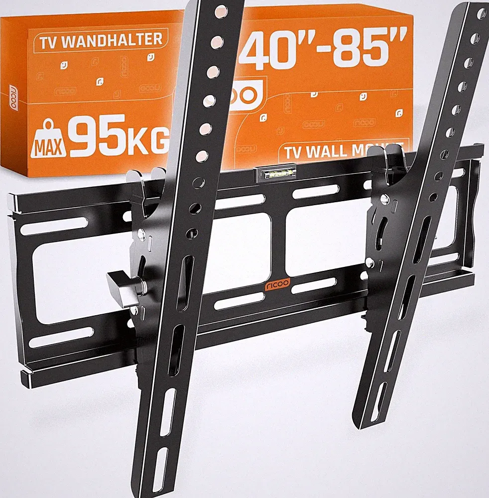 RICOO R09 TV Wandhalterung Fernseher Halterung 40-85 Zoll TV Halterung Flach Sli