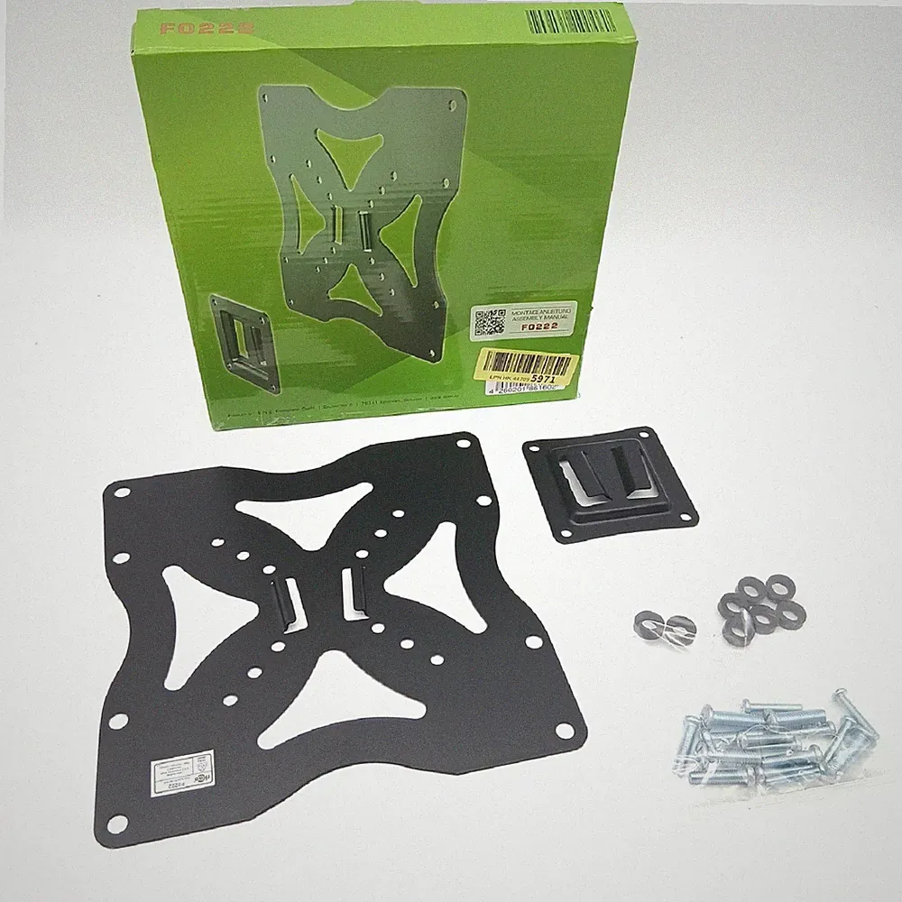 Ricoo TV Wandhalterung Halterung Fernseher Flach Ultra Slim Fixiert für 13 33 Zo
