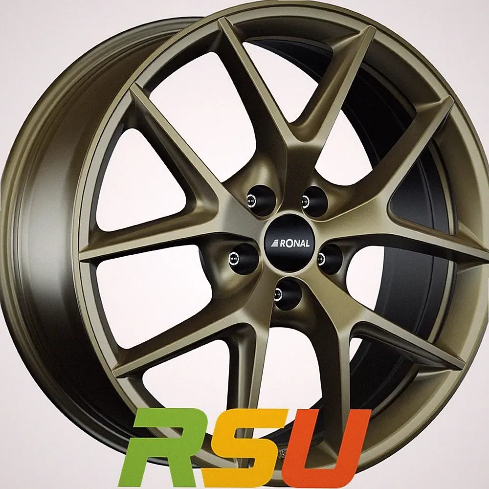 Ronal R75 bronze matt 8x18" ET40.1 LK5 112 ML 66.5 Alufelgen 18 Zoll
