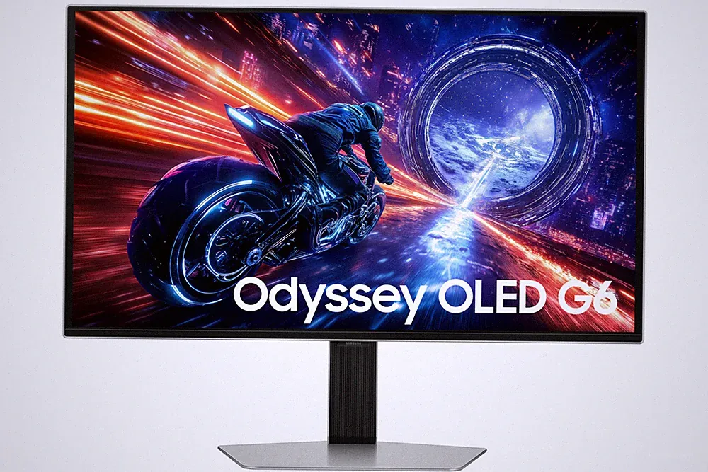 Samsung 27 Zoll Odyssey OLED G6 (G60SF) QHD 500Hz Gaming Monitor