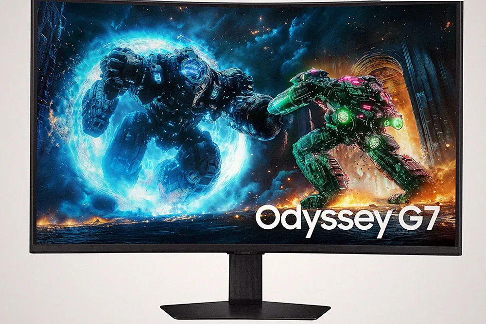 Samsung 37 Zoll Odyssey G7 (G75F) 4K UHD 165Hz Gaming Monitor