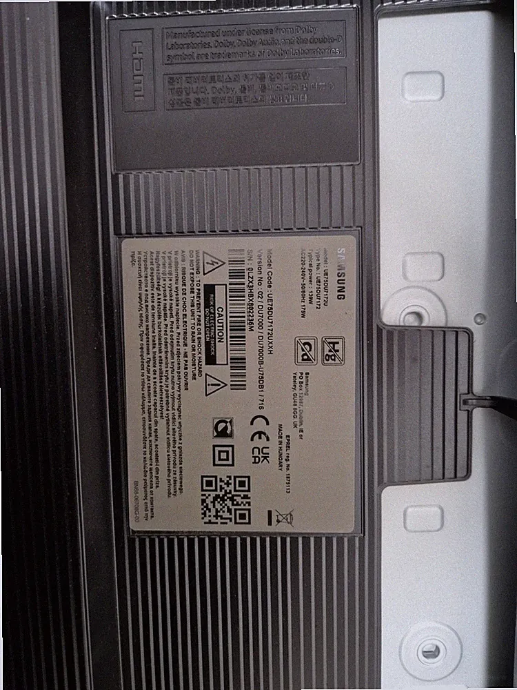 Samsung 75 Zoll TV Mainboard Komplett Innen
