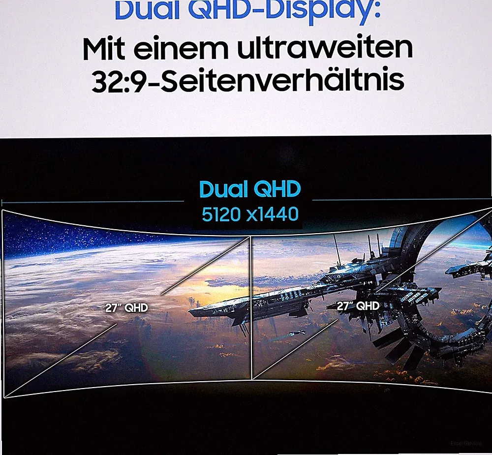 Samsung C49RG94SSR 49 Zoll Curved DQHD Gaming-Monitor mit HDR1000 und 120 Hz