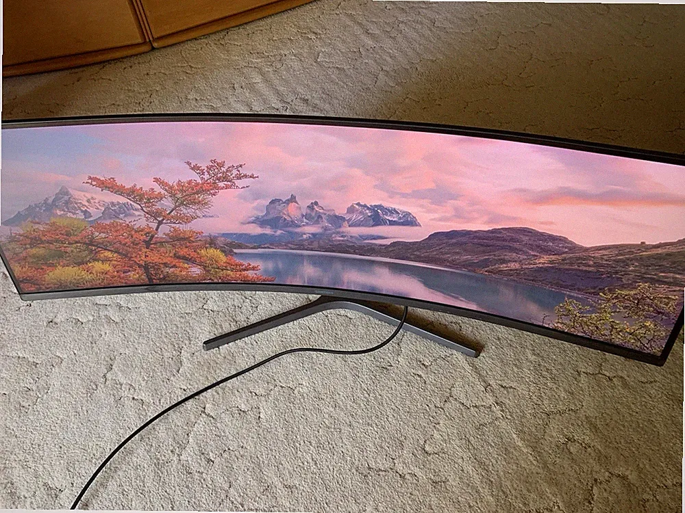 Samsung C49RG94SSU 49" 32:9 Super Ultra-Wide Monitor QLED 5120x1440 120Hz in OVP