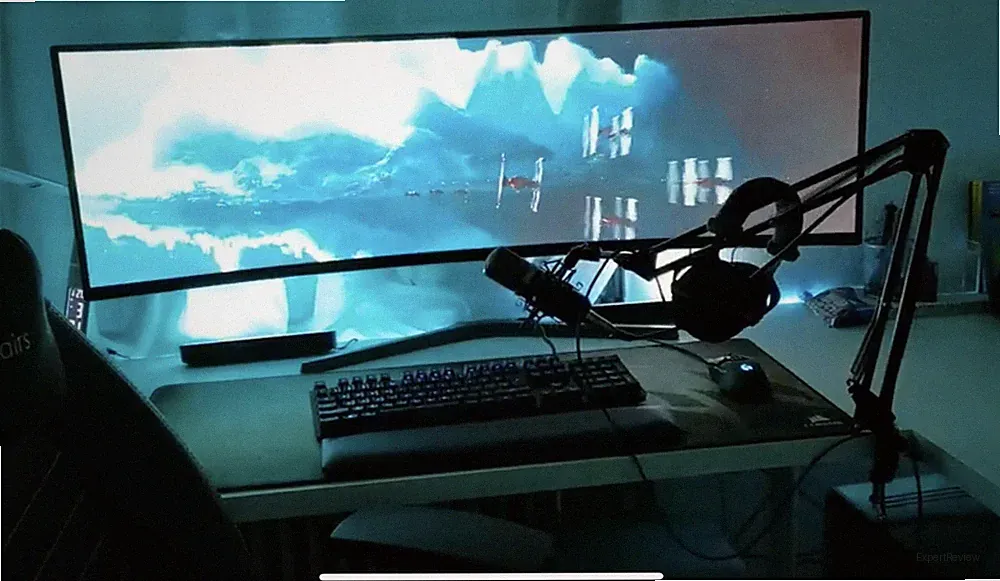 Samsung C49RG94SSU 49" QLED Gaming Monitor - HDR, 5K