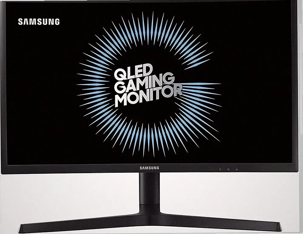 Samsung CFG73 Series 23.5" Curved LED Backlit Computer Monitor (QLED) Technology