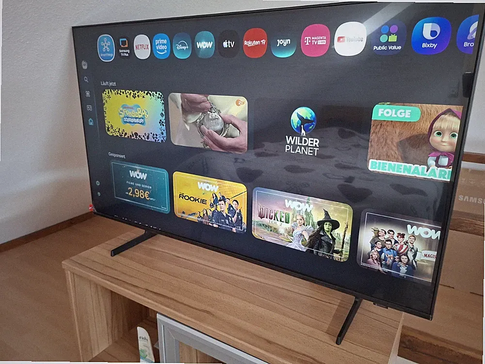Samsung Crystal UHD 43 Zoll (DU7100) 4K Smart TV – Wie neu mit OVP! Garntie - 5j