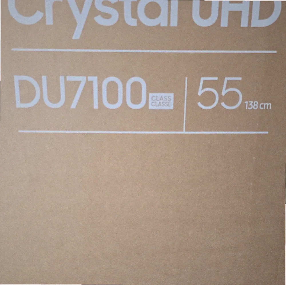 Samsung Crystal UHD DU7100 GU55DU7179U 55 Zoll 4K LED TV Kostenlose Liefer 50km