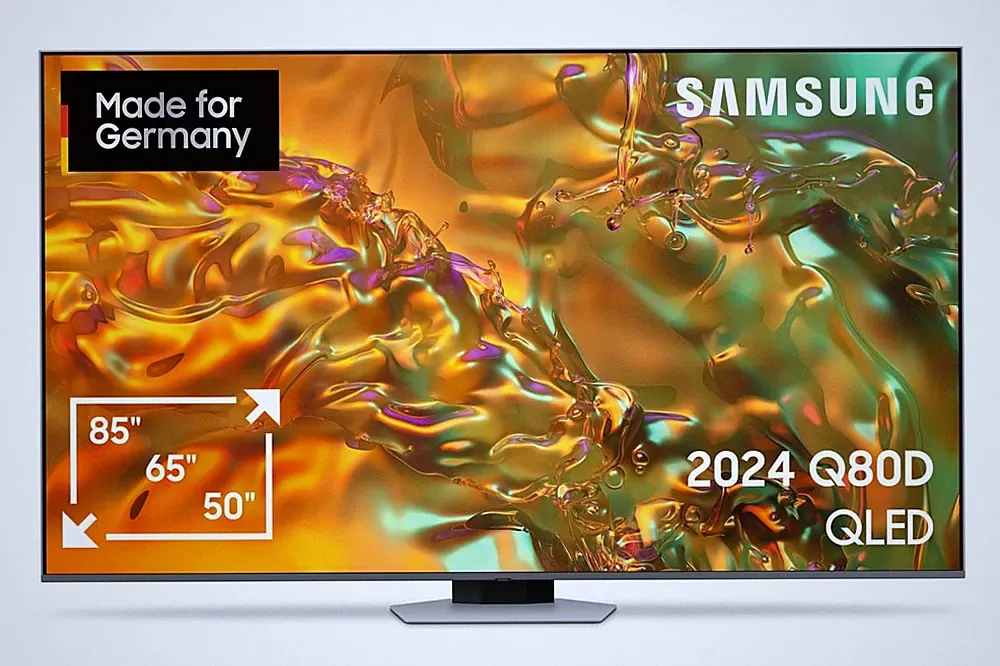 Samsung Fernseher GQ75Q80DATXZG 75 Zoll 4K Ultra HD QLED TV #30481005