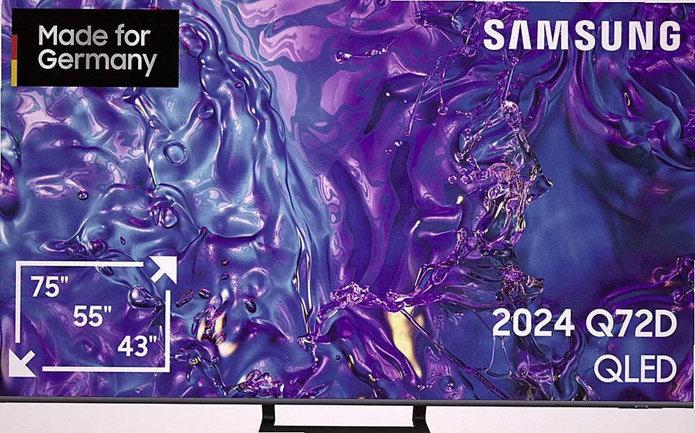 Samsung Fernseher LED Smart TV GQ75Q72DATXZG 75 Zoll 4K UHD B Ware