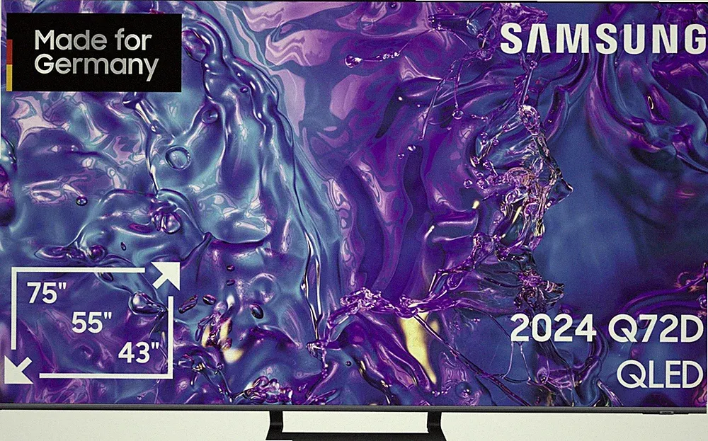 Samsung Fernseher LED Smart TV GQ75Q72DATXZG 75 Zoll 4K UHD B Ware