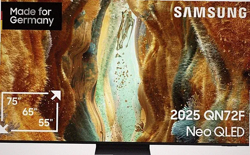 Samsung GQ55QN72FATXZG Schwarz Smart TV - Versandrückkäufer / B-Ware