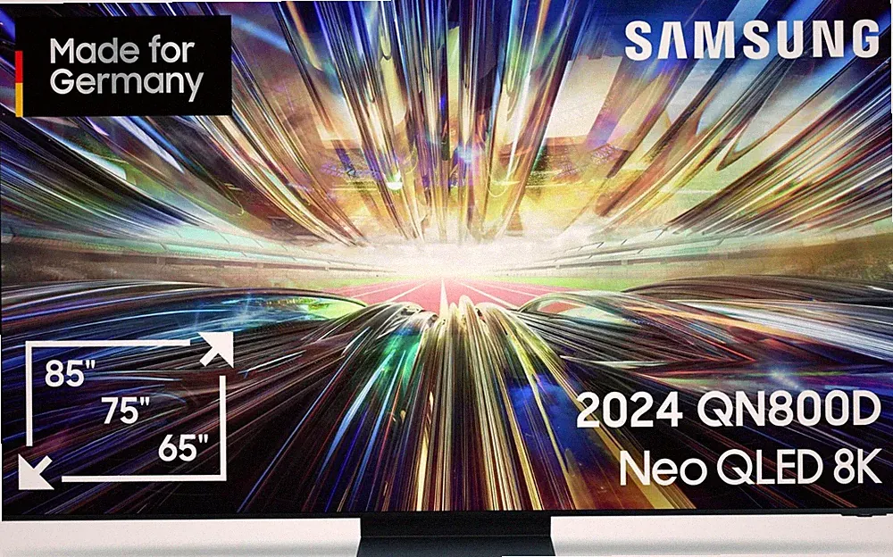 SAMSUNG GQ75QN800D, NEO QLED AI TV, Flat, 75 Zoll, UHD 8K, SMART TV