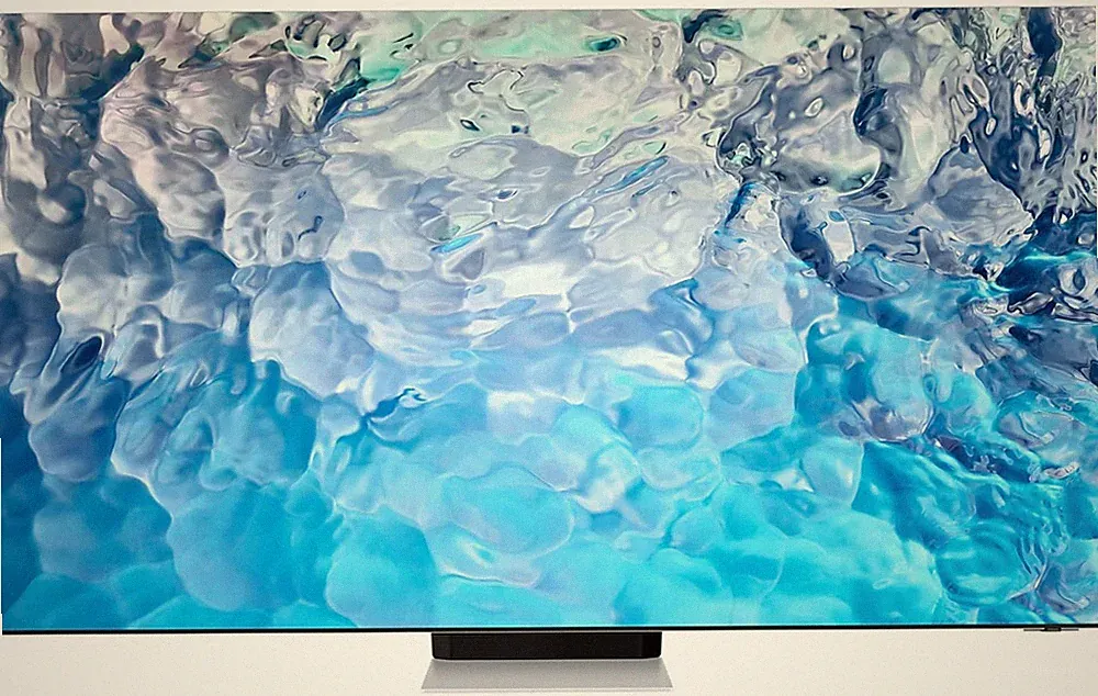 Samsung GQ85QN900AT 2,16 m (85") 8K Ultra HD Smart-TV WLAN Schwarz, Edelstahl (B