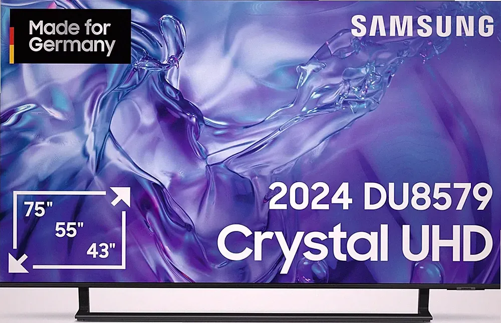 Samsung GU50DU8579UXZG 50" Crystal UHD 4K DU8579 Tizen OS™ Smart TV (2024)