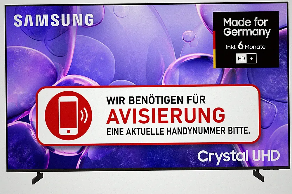 Samsung GU65U8099FUXZG LED TV 65 Zoll 163 cm 4K UHD Smart TV mit Bluetooth