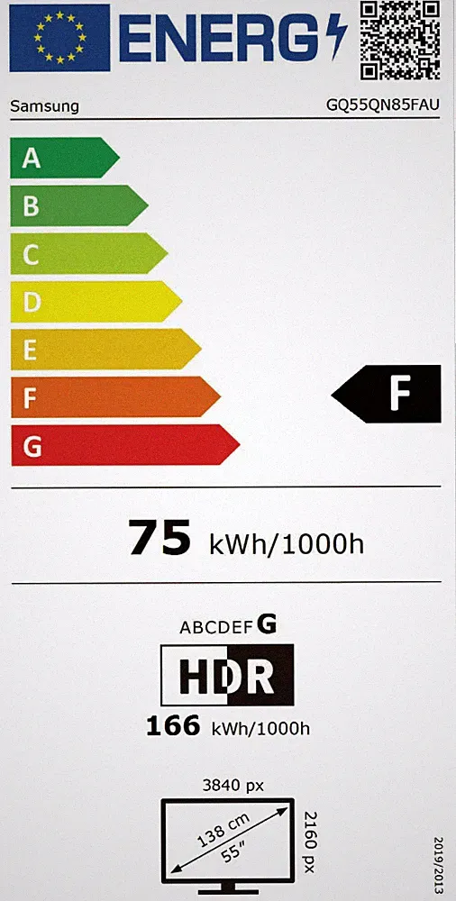 Samsung Mini LED-TV 52-59" (132-150cm) GQ55QN85FAU