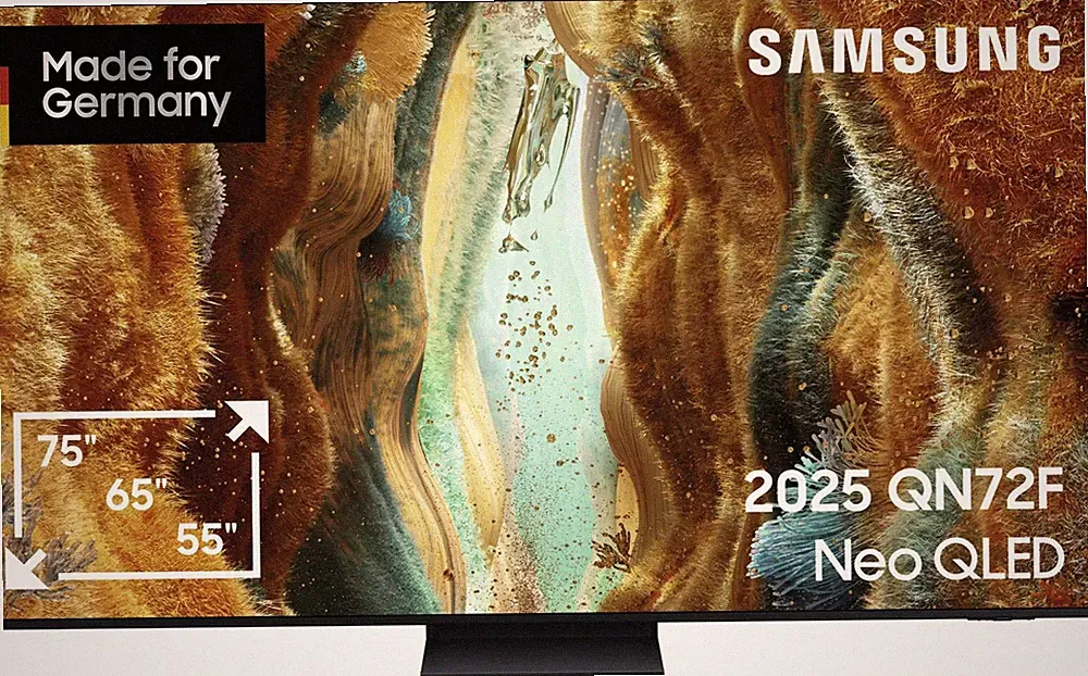 Samsung Neo QLED 65 Zoll TV Fernseher GQ65QN72FATXZG USB Recording 4K HDR