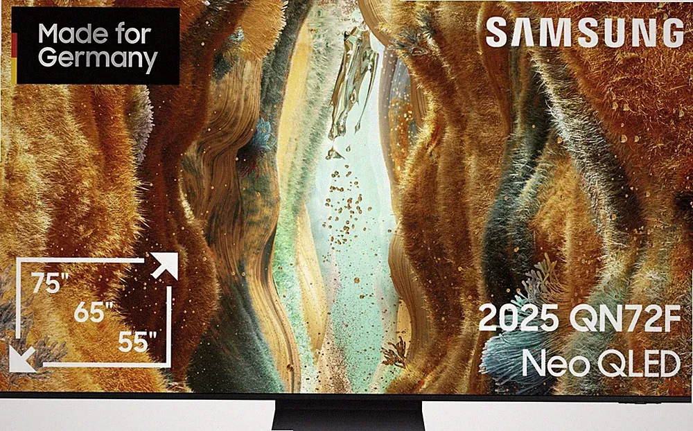 Samsung Neo QLED 65 Zoll TV Fernseher GQ65QN72FATXZG USB Recording 4K HDR