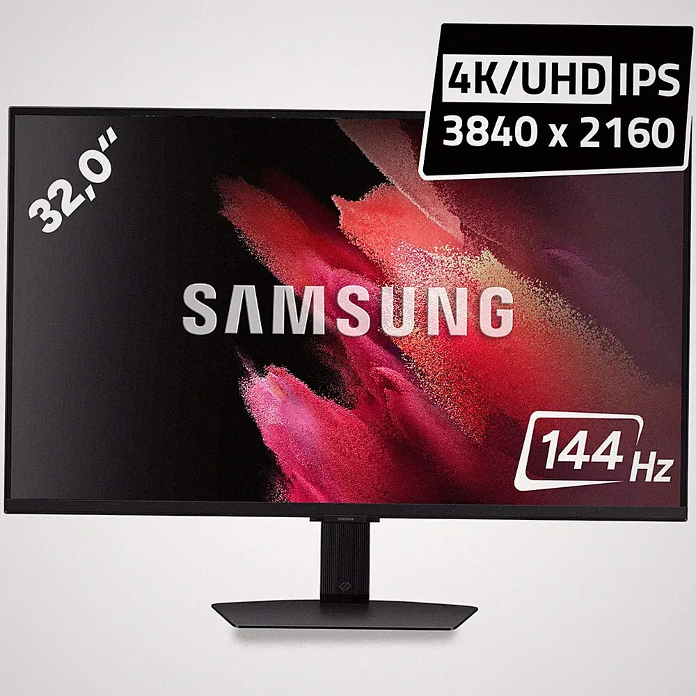 Samsung Odyssey G7 G70D 3840x2160 4k UHD 32 Zoll Monitor 4K IPS 1ms Schwarz