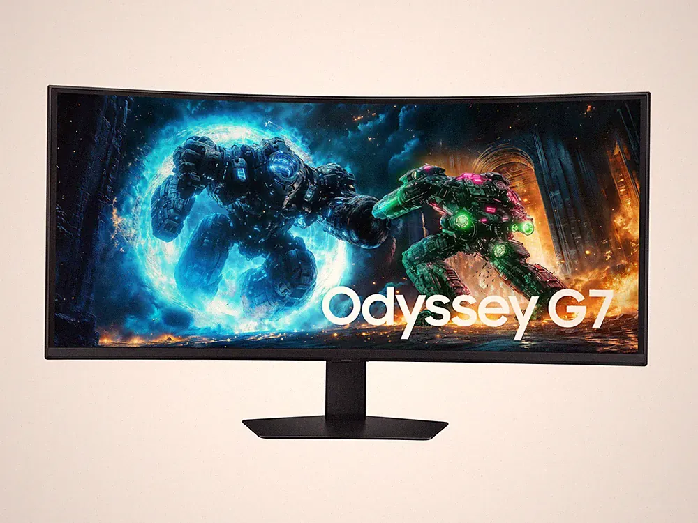 Samsung Odyssey G7 G75F LS40FG756EUXEN 40 Zoll 4K (UHD) VA Panel 21:9 180 Hz...