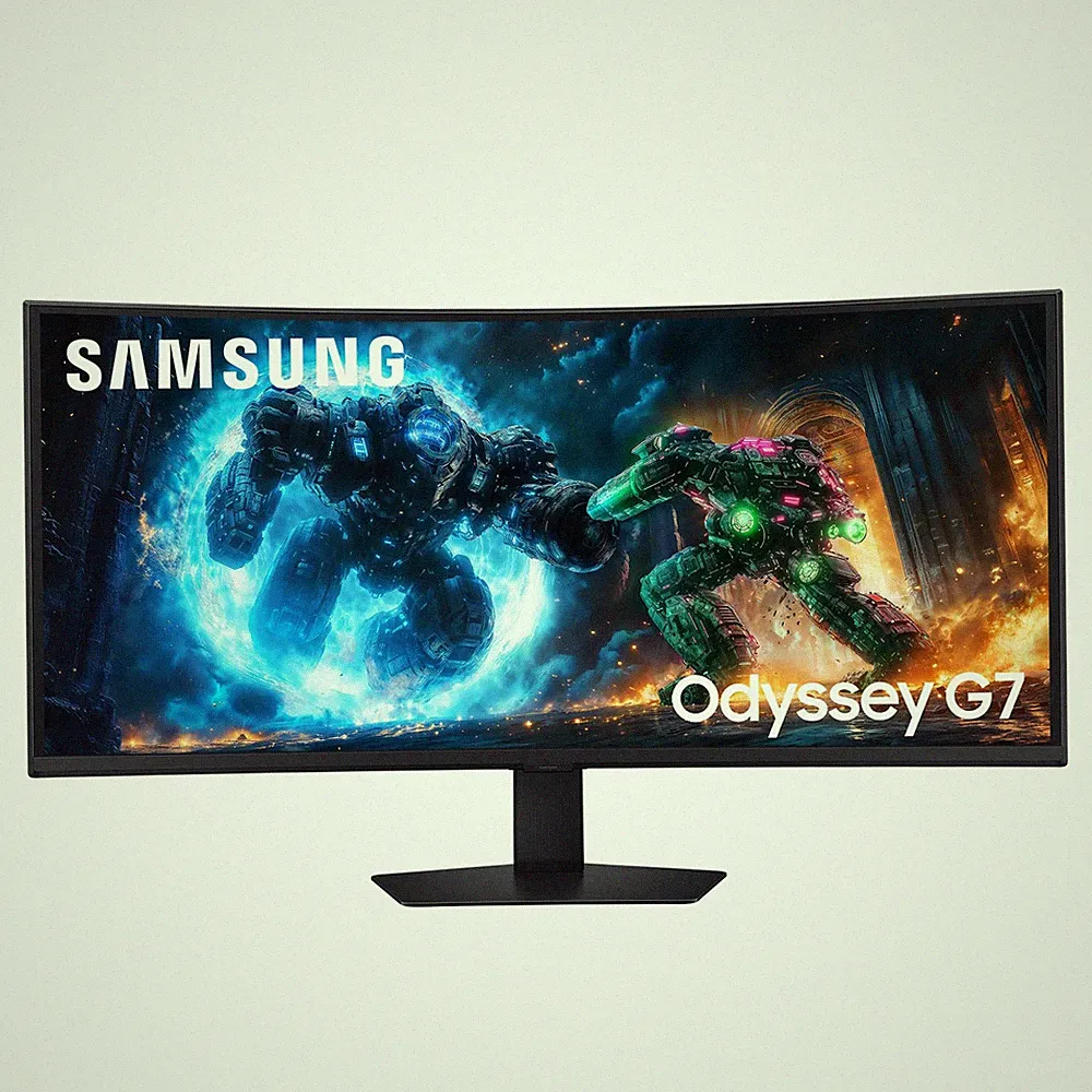 Samsung Odyssey G75F S40FG756EUXEN 40 Zoll Curved Monitor Schwarz