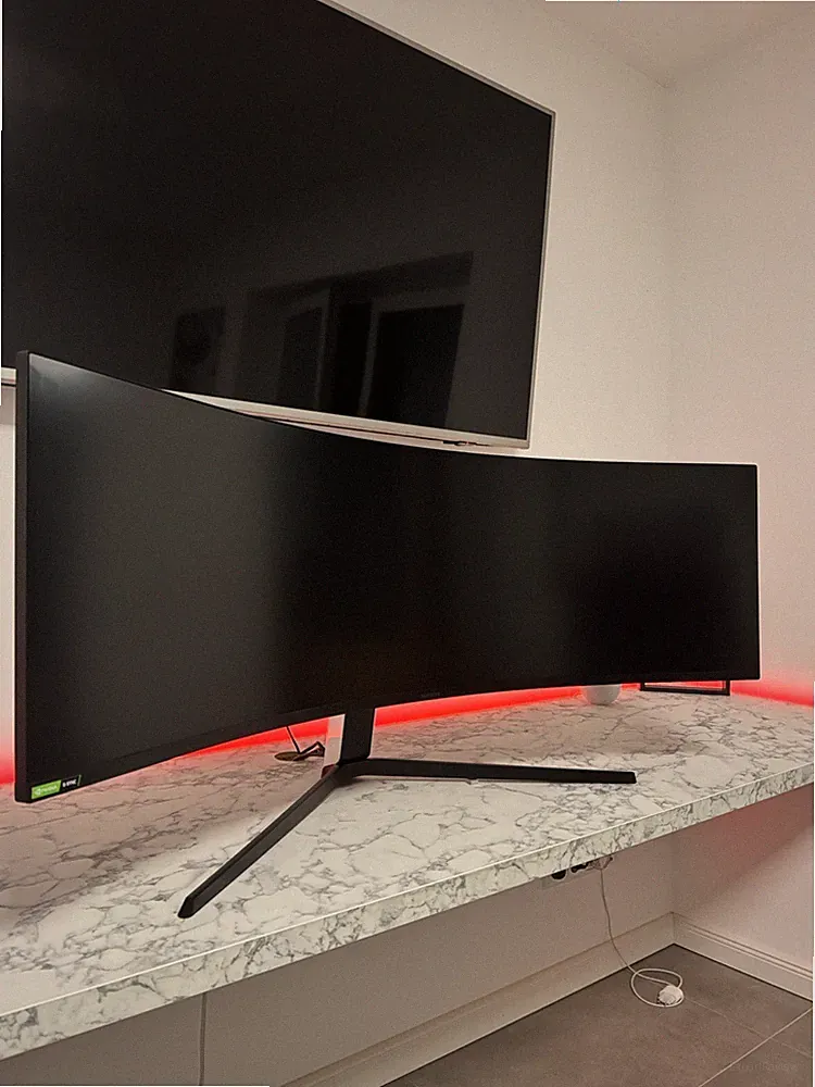 Samsung Odyssey G9 C49G97TSSN 49Zoll QLED Gaming-Monitor - Weiß / wie neu!!!