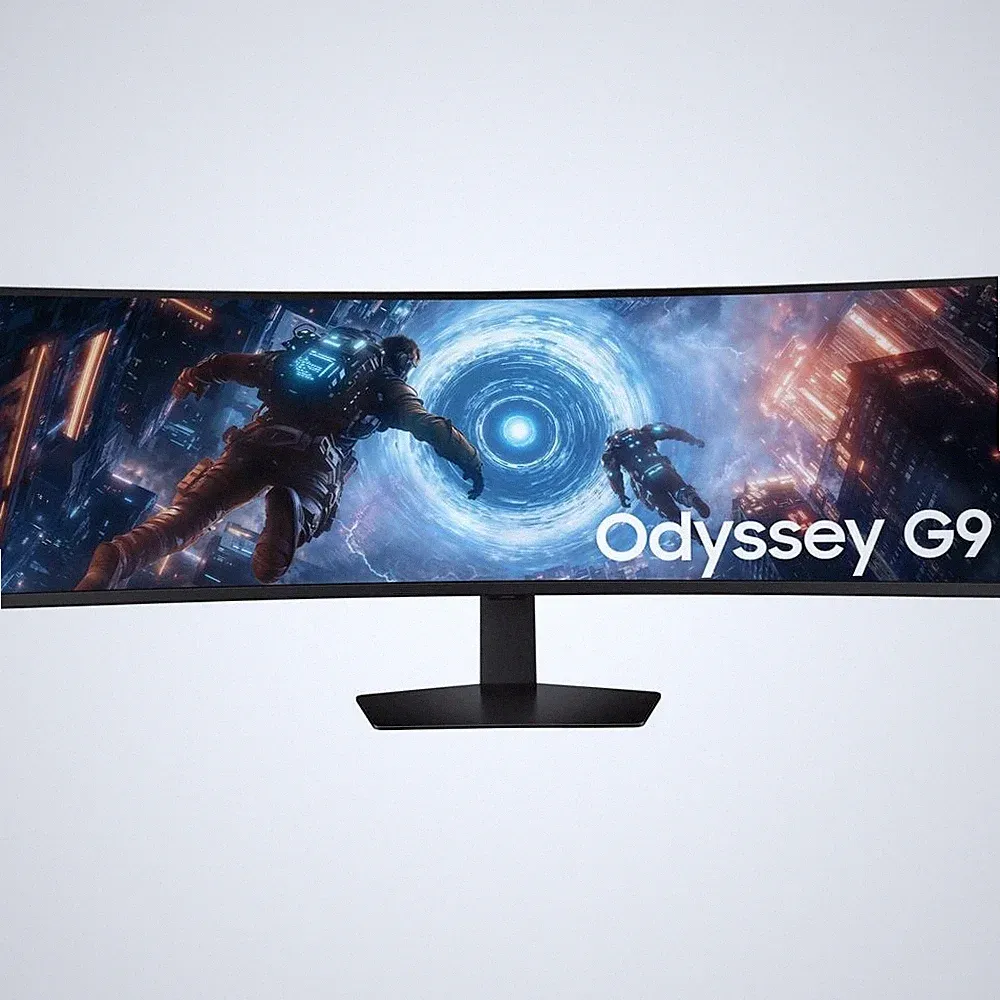 Samsung Odyssey G91F 49 Zoll WQHD Gaming Monitor Schwarz LED