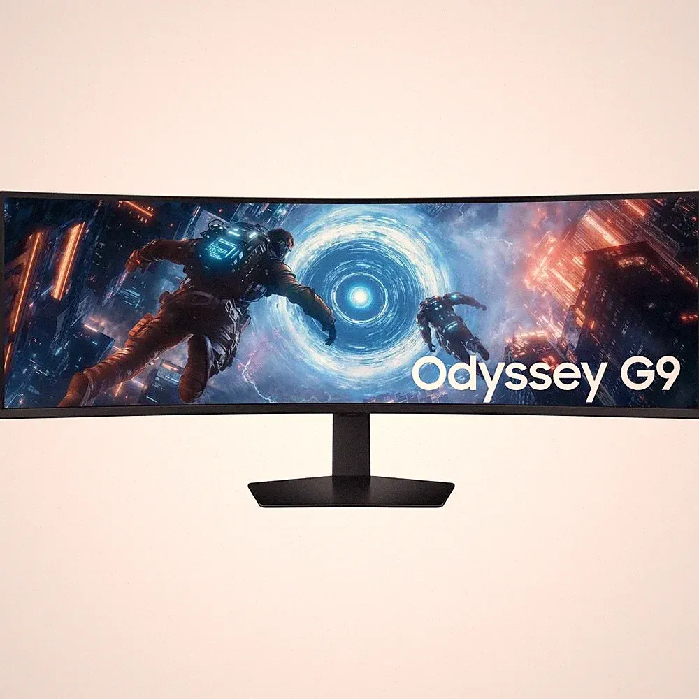 Samsung Odyssey G91F 49 Zoll WQHD Gaming Monitor Schwarz LED