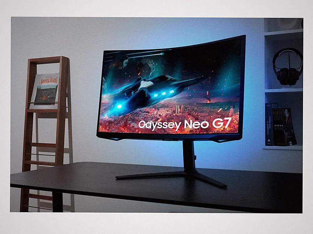 Samsung Odyssey Neo G7 S32BG750NP G75NB Series QLED-Monitor Gaming Curved 80 cm