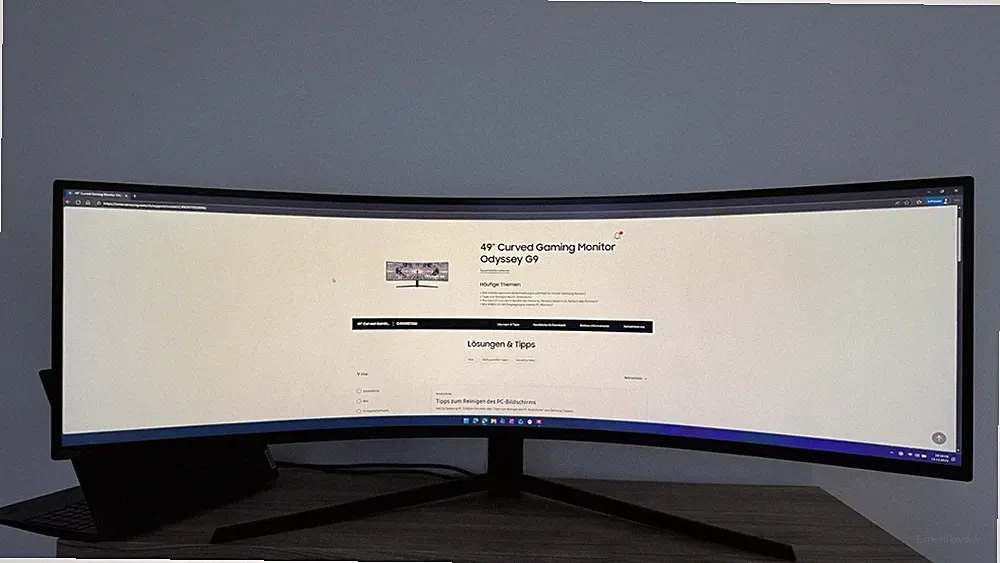 Samsung Odyssey Neo G9 (LS49AG950NUXEN) – Mini-LED, HDR2000, 240Hz – Topmodell