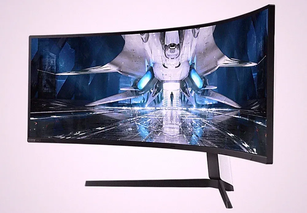 Samsung Odyssey Neo G9 S49AG952NU 49 Zoll 5K QHD QLED Curved-Gaming-Monitor -...