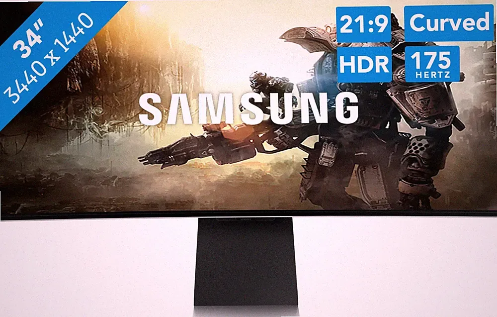 Samsung Odyssey OLED G8 G85SB 34" Ultra WQHD Curved Gaming 0,03ms Smart Hub TV