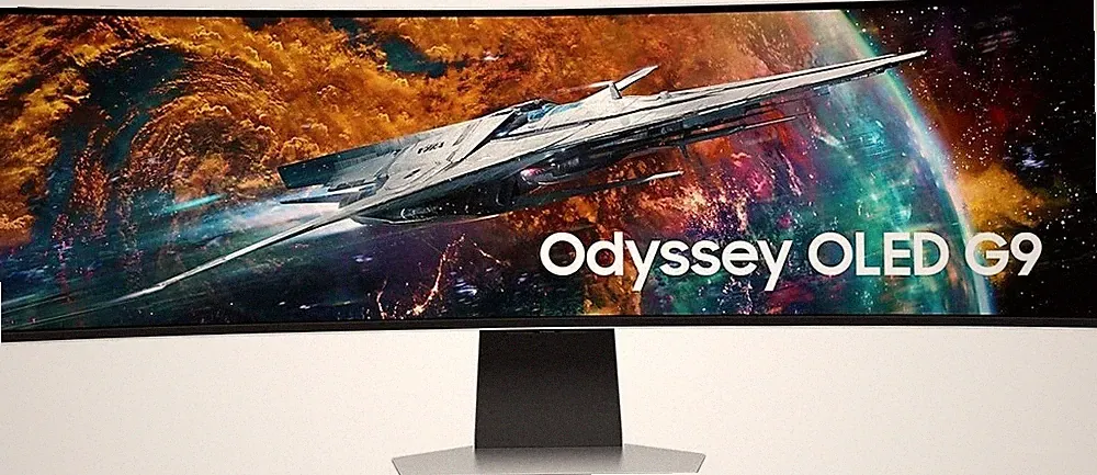 Samsung Odyssey OLED G9 S49CG954SU Smart Gaming Monitor 124cm (49 Zoll)