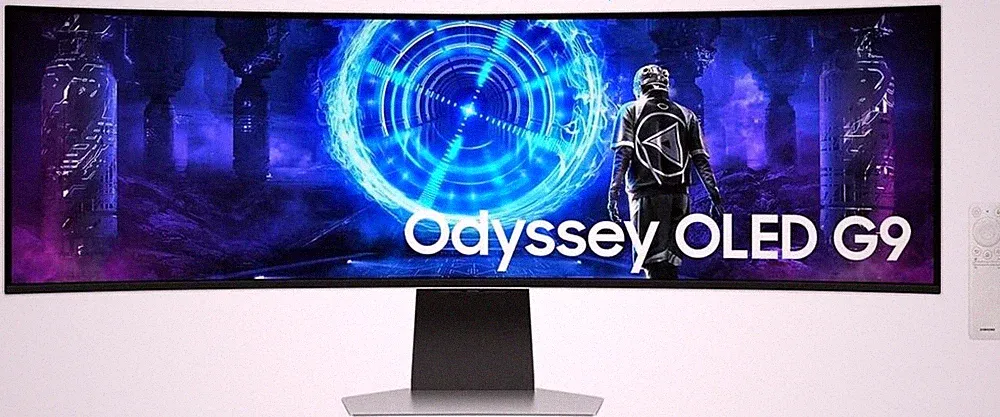 Samsung Odyssey OLED G9 S49DG954SU Curved Smart Gaming Monitor 124 cm (49 Zoll)