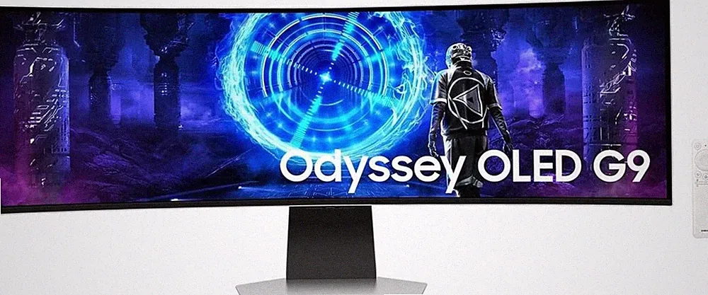 Samsung Odyssey OLED G9 S49DG954SU Curved Smart Gaming Monitor 124 cm (49 Zoll)