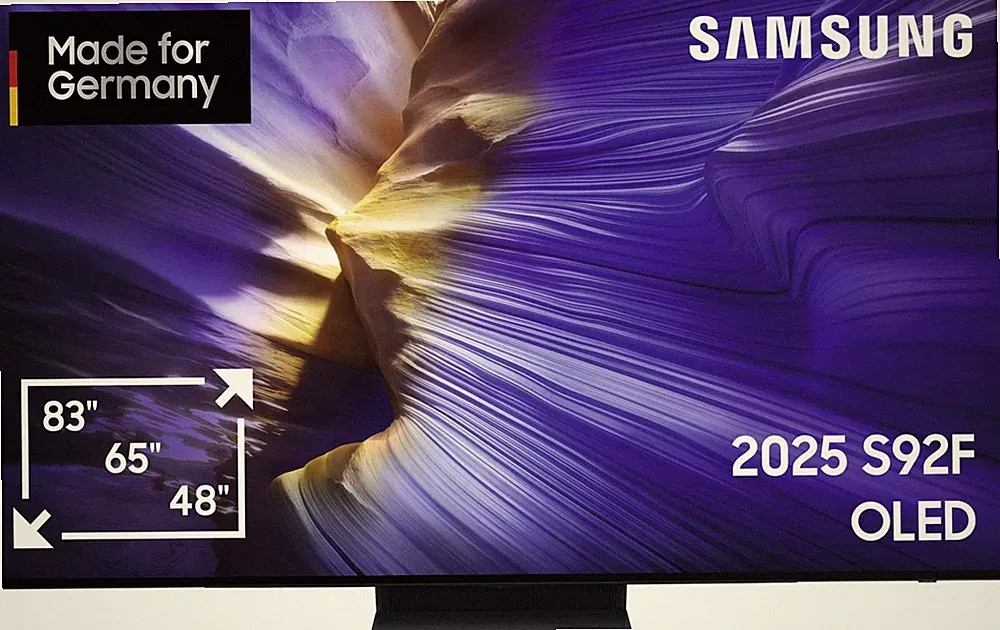 Samsung OLED Fernseher 55 Zoll Smart TV GQ55S92FAEXZG 4K UHD HDR10+ Q Symphony