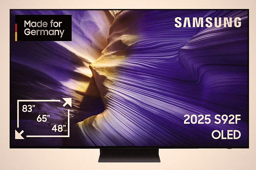 Samsung OLED Fernseher 77 Zoll Smart TV GQ77S92FAEXZG 4K UHD 100Hz Q-Sy. B Ware