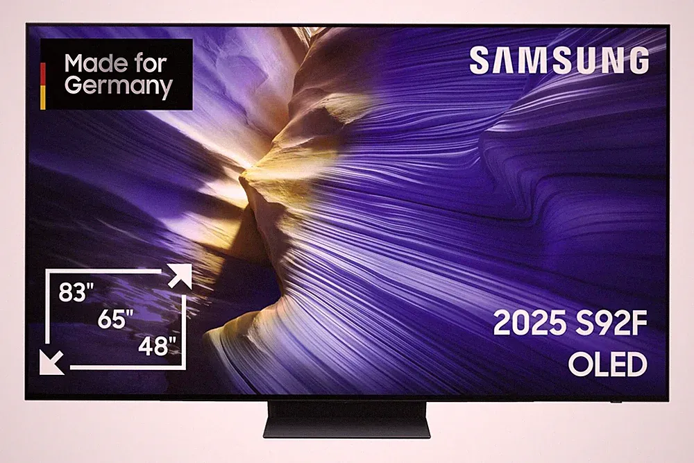 Samsung OLED Fernseher 77 Zoll Smart TV GQ77S92FAEXZG 4K UHD 100Hz Q-Symphony