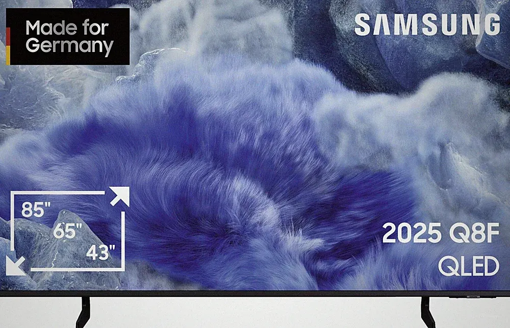Samsung QLED Fernseher 50 Zoll Smart TV GQ50Q8FAAUXZG 4K UHD HDR10+ AI