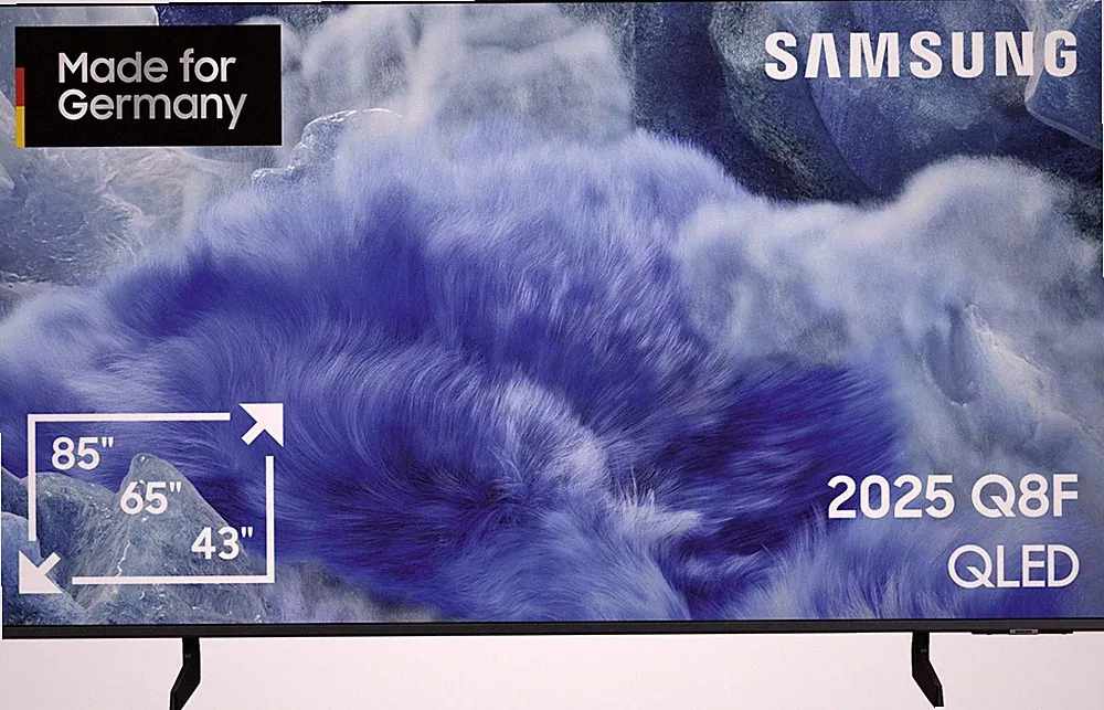 Samsung QLED Fernseher 50 Zoll Smart TV GQ50Q8FAAUXZG 4K UHD HDR10+ AI B Ware