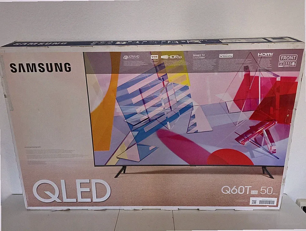 Samsung QLED Q60T 50 Zoll 2160p 4K Smart TV HDR DVB-S2/C GQ50Q60TQ