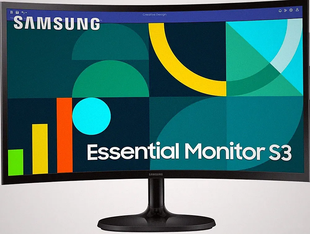 Samsung S24D364GAU Curved Essential Monitor 61,0 cm (24 Zoll)
