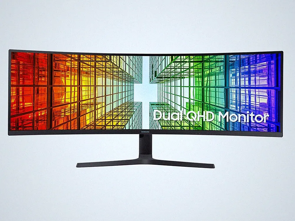 Samsung S49A950UIU 49" DQHD QLED 120Hz Curved USB-C 90W Monitor OVP MwSt