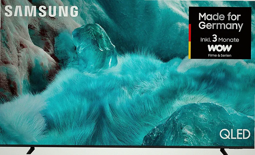 SAMSUNG Smart-TV GQ75Q7F2AUZG 189cm 75Zoll QLED-TV 4K UHD 50Hz B-WARE