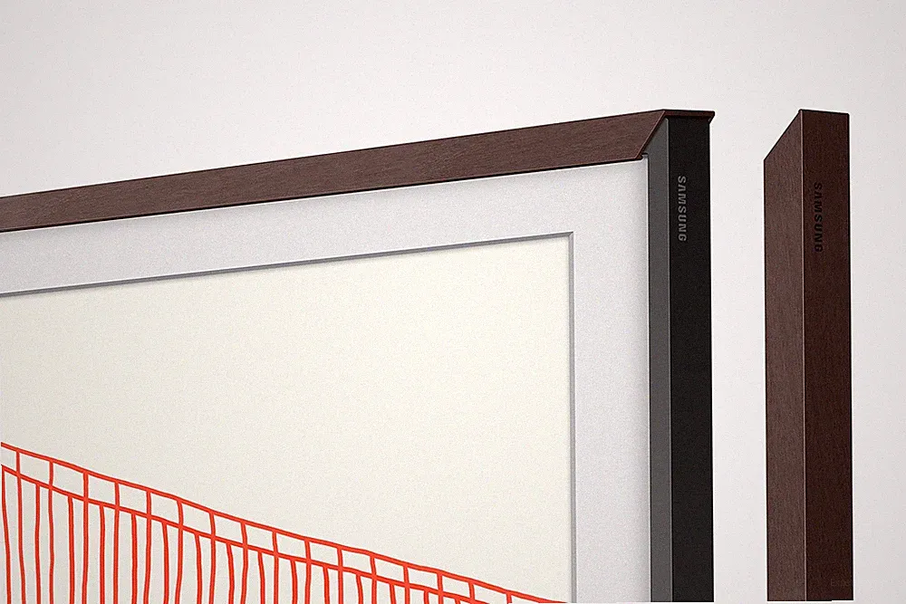 Samsung The Frame Rahmen 75 Zoll (VG-SCFA75BWBXC) in Modern Braun [2021]